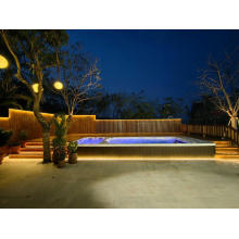 Outdoor Swim Spa Whirlpool Endless Swimming Pool